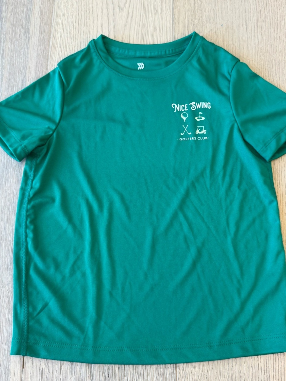 NWOT All in Motion Green Golf Performance Tee Shirt XS (4/5)